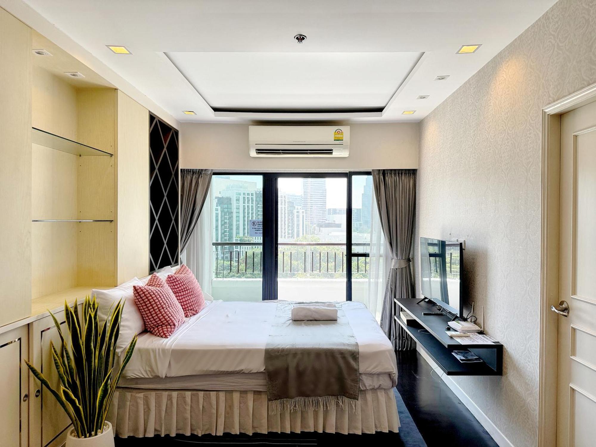 Center Bangkok Suite Next To Platinum Mall Exterior foto
