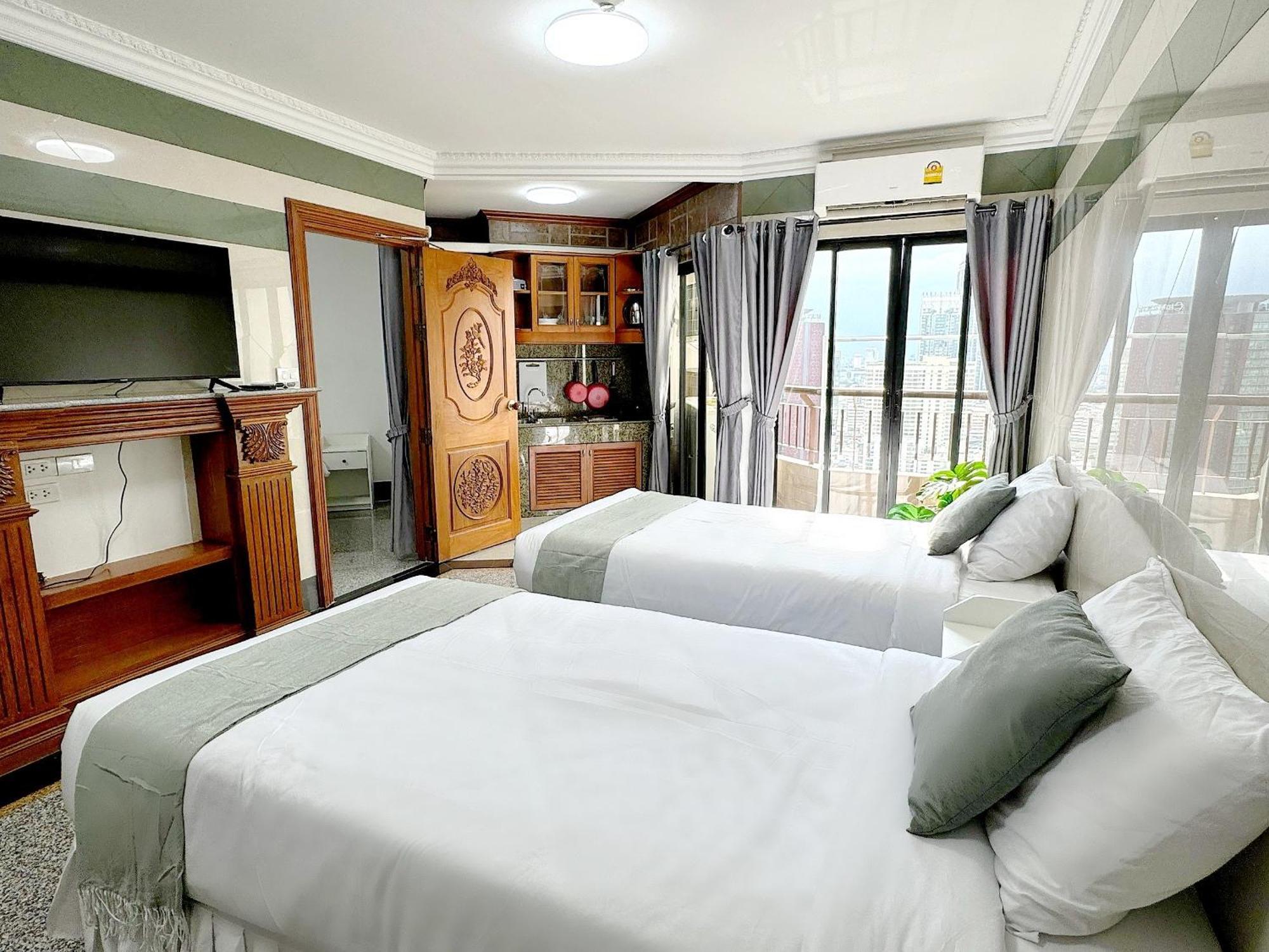 Center Bangkok Suite Next To Platinum Mall Exterior foto